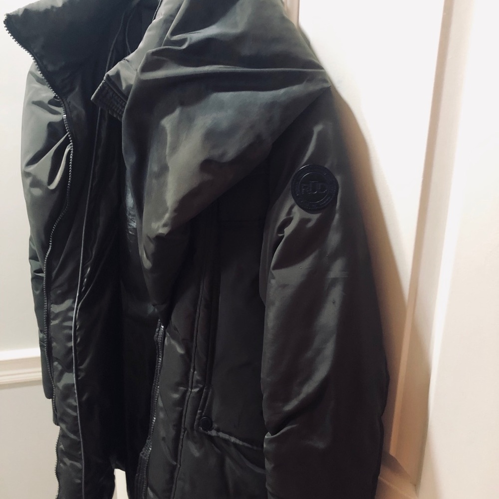 Olive Green puffer jacket